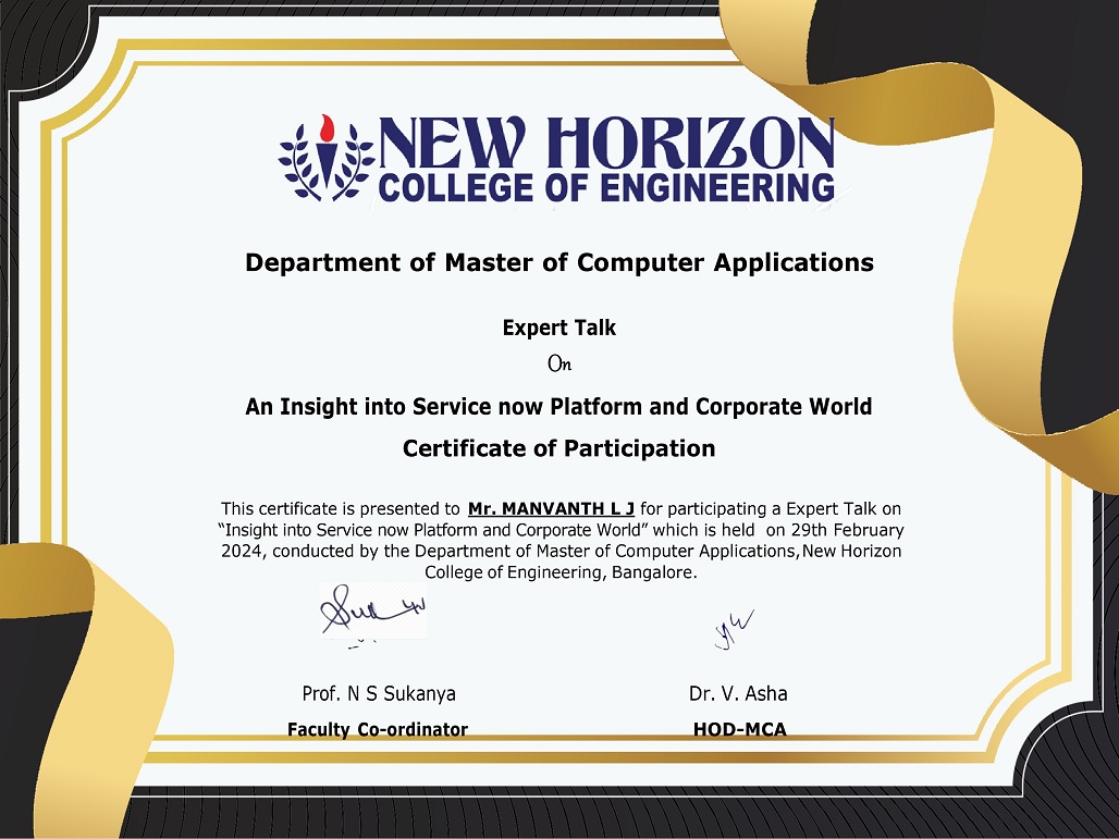 mca certificate